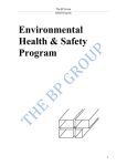 Safety Program Document