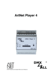 ArtNet Player 4 User Manual