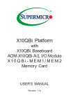 X10QBi Platform