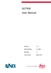 AS7500 User manual en - Leica
