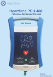HeartSine PDU 400 User Manual