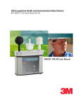 3M WIBGET WB-300 Portable Heat Stress Monitor User Manual