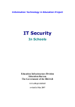 Managing IT Security In Schools