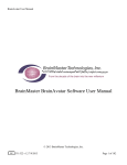 BrainMaster BrainAvatar Software User Manual