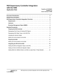 N30 Supervisory Controller Integration with the NAE Application Note