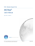 PETRA User`s Manual