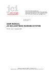 draft user manual jci 504 lightning warning system