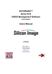 SATARAID5™ Serial ATA RAID5 Management Software Users