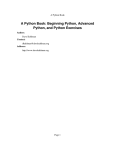 A Python Book - Dave Kuhlman dot org