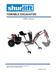 TOWABLE EXCAVATOR