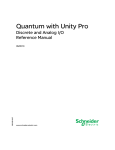 Quantum with Unity Pro - Maintenance