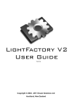 LightFactory User Guide - Smithfield Little Theatre