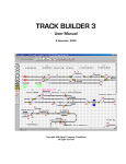 Track Builder 3 Manual - Train Dispatcher Simulation