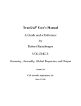 TrueGrid ® User`s Manual, Volume 2