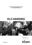 Harrie Leenders HL2 Hanging Installation, Use and