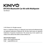BTC455 Bluetooth Car Kit with Multipoint