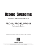 Ozone Systems - Clean Water Store