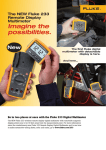 Be in two places at once with the Fluke 233 Digital Multimeter