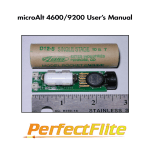 microAlt 4600/9200 User`s Manual