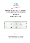 AUD-08B manual ver1_1 - NPI Electronic Instruments