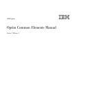 IBM Optim: Optim Common Elements Manual