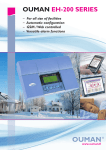 OUMAN EH-200 SERIES - Boilers, water heaters.