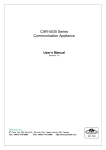 CAR-5030 Series User Manual v1.0