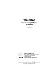 WinCHAP Operator`s manual