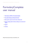 FormularyComplete user manual