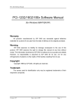 PCI-1202/1602/180x Software Manual