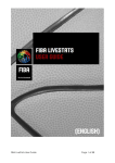 FIBA LiveStats User Manual
