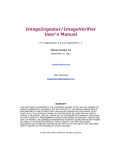 ImageIngester/ImageVerifier User`s Manual
