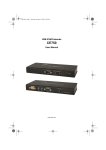 USB KVM Extender User Manual