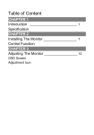 Table of Content