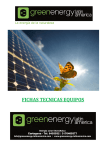 FICHAS TECNICAS EQUIPOS - Green Energy Latin America