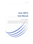Easy-SMTA User Manual - international treaty on plant genetic