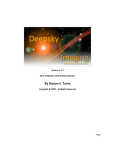 By Steven S. Tuma - Deepsky Astronomy Software