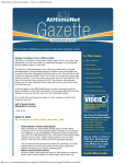 AtHomeNet.com Gazette Newsletter -