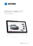 iDISPLAY Tablet 21.5”