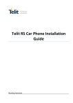 Telit RoadStar Installation Guide