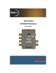 MUX-9258-A User Manual