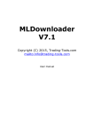 MLDownloader documentation - Trading