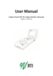 Cobia Smart R/F & Cobia Dental Intraoral User Manual