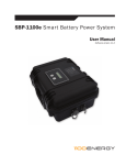 SBP-1100e User Manual - 1100 Energy Corporation