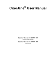 CryoJane User Manual