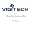 Wireless Video Surveillance Client User Manual