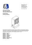 INSTRUCTIONS Operation/Maintenance