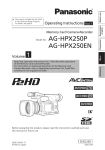 AG-HPX250EN - Pro Video Systems