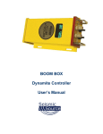BOOM BOX Dynamite Controller User`s Manual