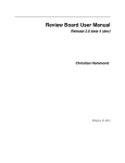 Review Board User Manual